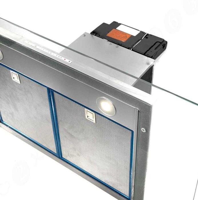 Miele / Міле Витяжка DA 5798 W, біла/скло, сенсор, 90 см