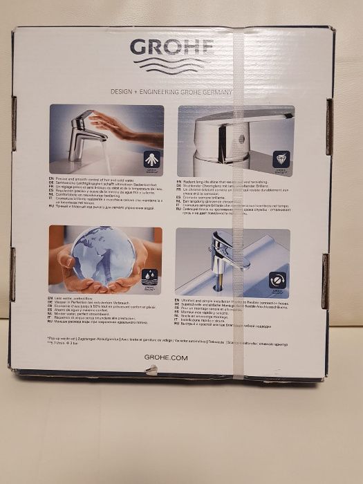 Bateria umywalkowa Grohe kran