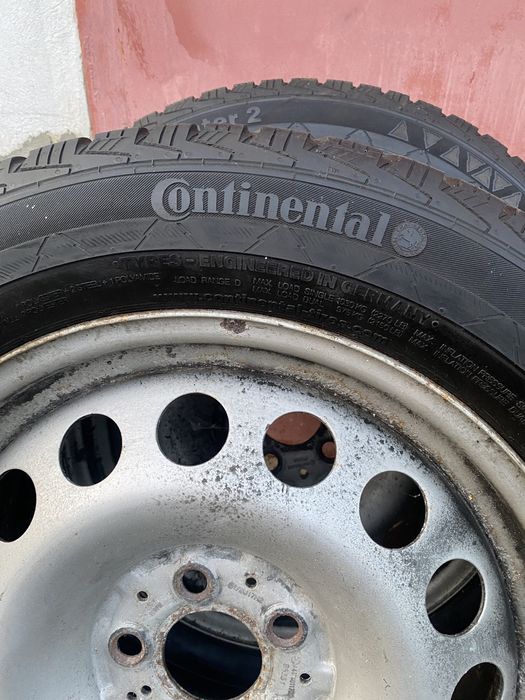 Диски R17 5/112 з зимовою резиною 225/65 C на Mercedes Vito