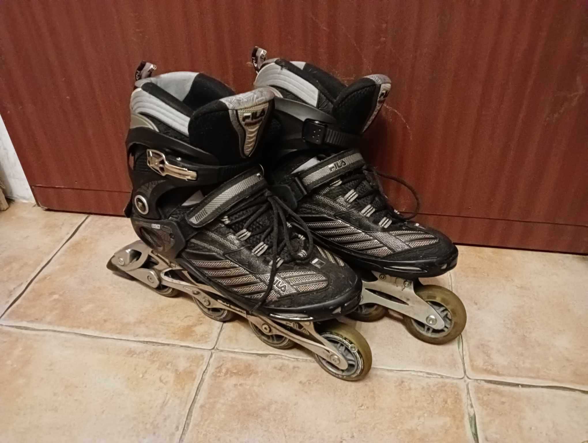 Rolki Łyżworolki męskie Fila Primo DLX rozmiar 45,5 stan BDB