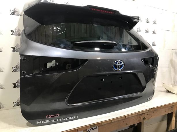 Ляда Крышка дверь багажника Toyota Highlander 2020 70 тойота хайлендер