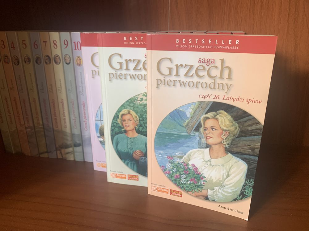 Saga Grzech Pierworodny (tomy 1-26) Anne Lise Boge