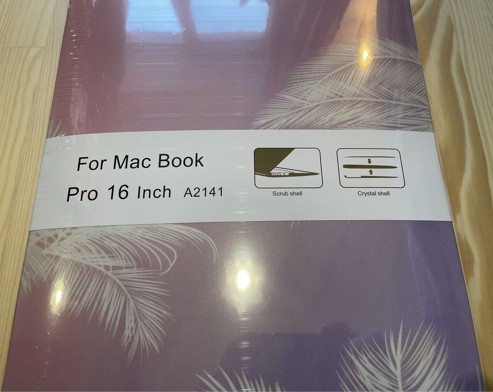 Накладка кейс чехол Macbook 16 A2141 2019 2020 2021 макбук