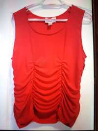 Czerwona bluzka damska