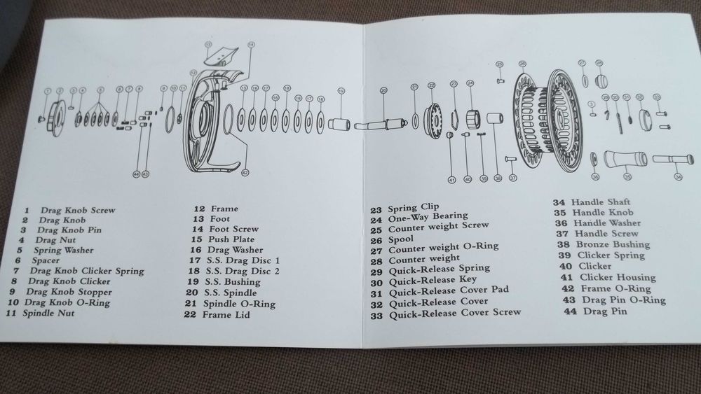 kołowrotek muchowy ORVIS hydros large arbor V gold do linek 9-12 #
