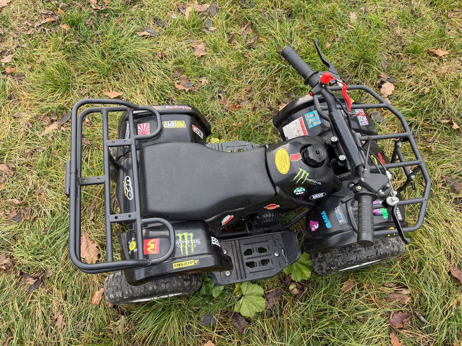 Mini quad 50 cm palony na szarpak dla twojej pociechy