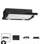 Okap HISENSE MH6TL4TB Czarny 450m3/h 71dB klasa C
