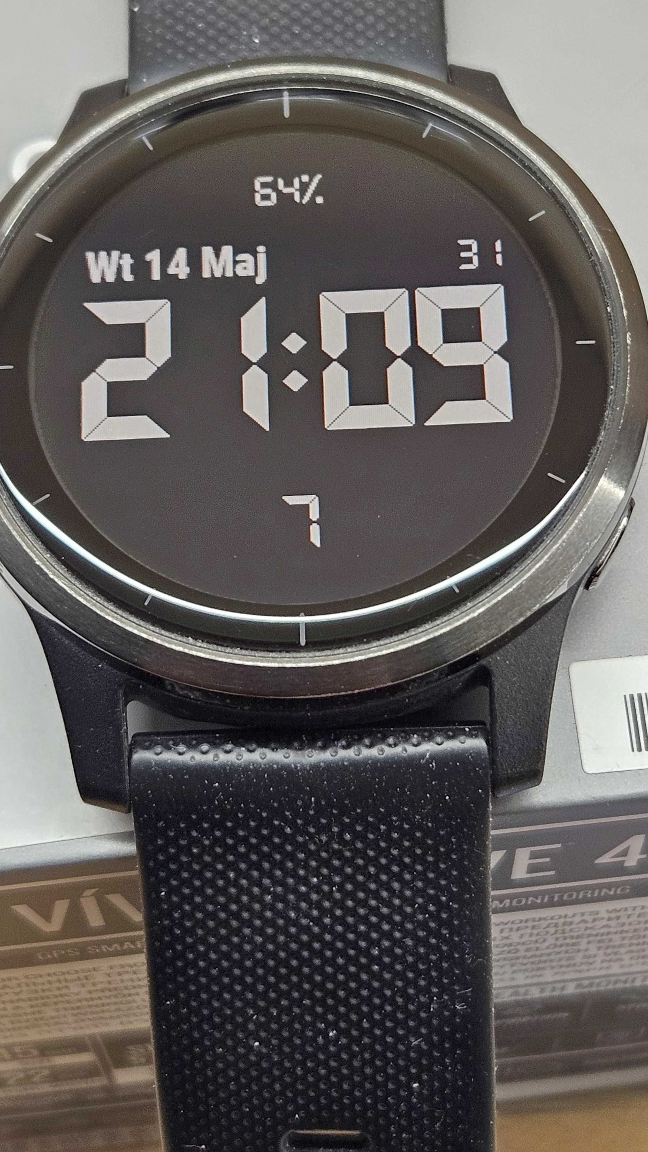 Garmin Vivoactive 4 czarny gwarancja