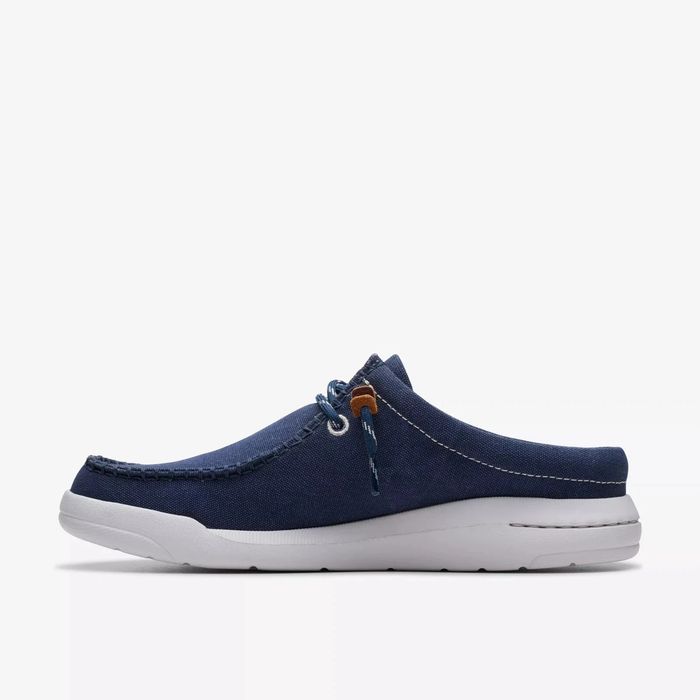 Clarks 42 Buty Męskie Driftlite Surf Granatowe Mokasyny T686