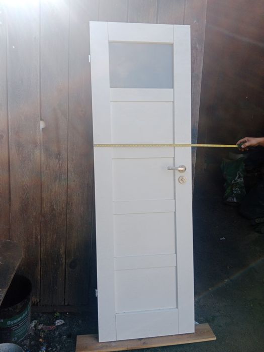 Drzwi wewnętrzne używane.