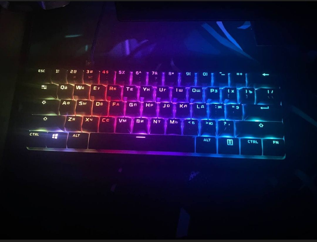 Клавіатура механічна HyperX Alloy Origins 60 HX Red