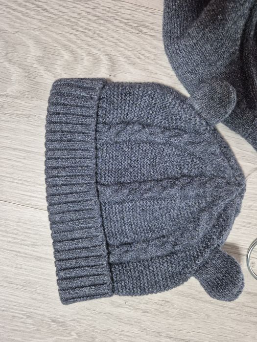 Комплект в'язаний чоловічок та шапочка  (Унісекс)