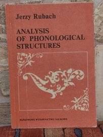 Analysis of phonological structures, Jerzy Rubach