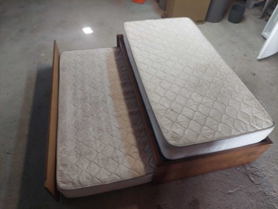 Cama dupla "gavetão"
