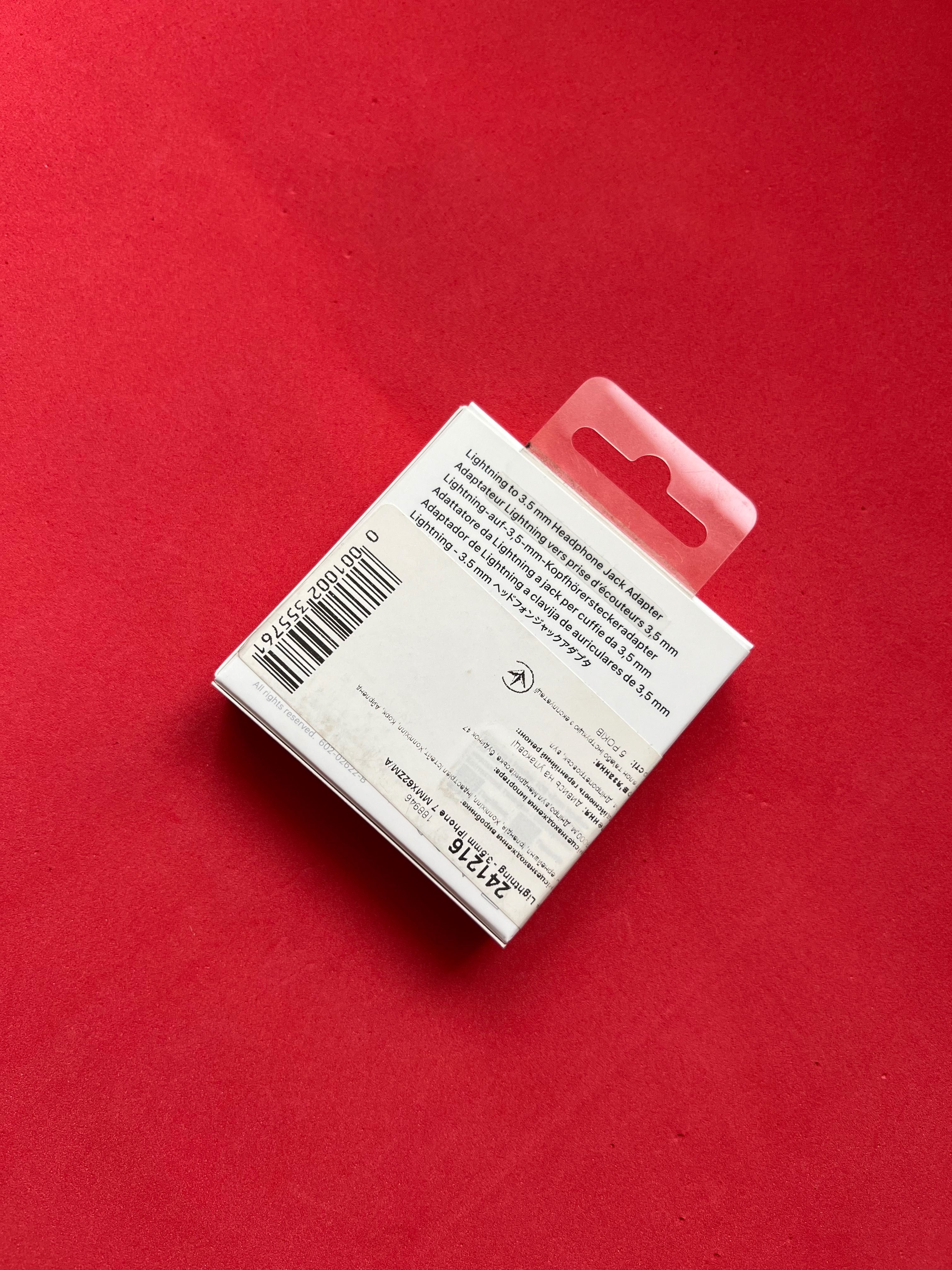 Новий оригінальний перехідник iphone/ipad lightning to 3.5mm jack