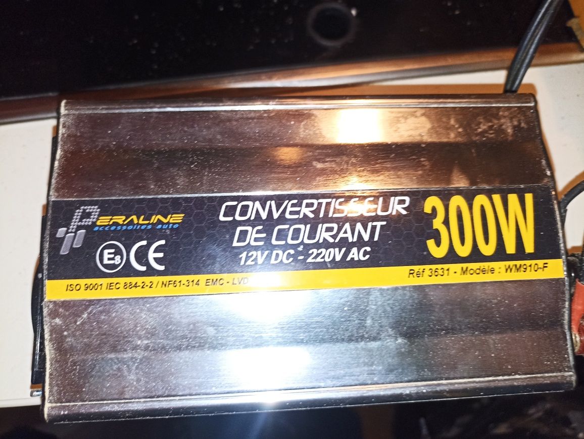 Conversor 12v para 220v 300w