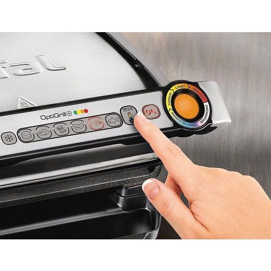 Електрогрилі Tefal GC712d34/722d34/716d12OptiGrill+ вафельниця