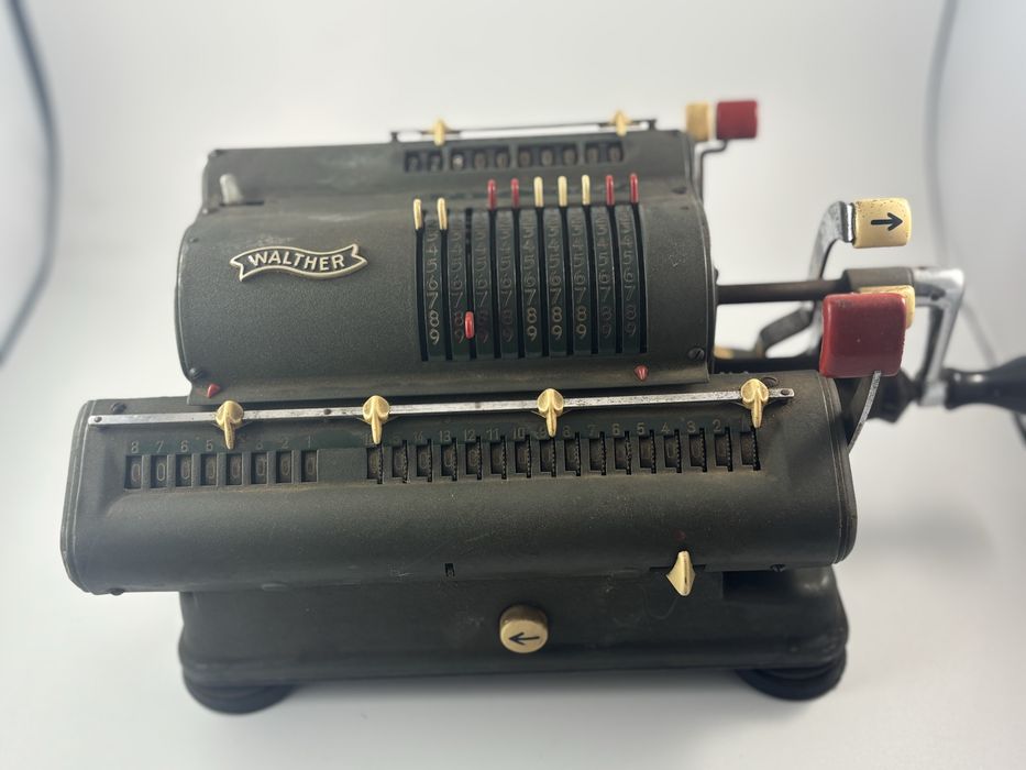 Maszyna licząca Walther – zabytkowy kalkulator mechaniczny