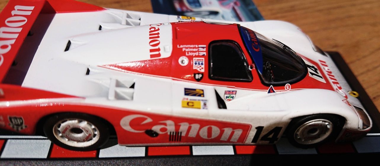 Miniatura Porsche 956,  epoca 1983 24 le mans