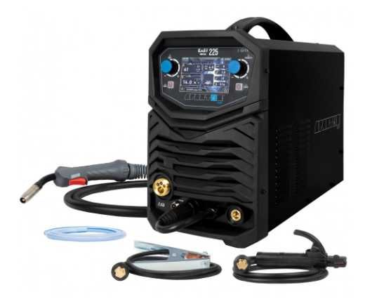 Migomat Spartus Easymig 225 200A 15KG SYNERGIA wyświetlacz LCD