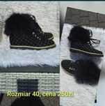 Super botki z futerkiem firmy Guess polecam