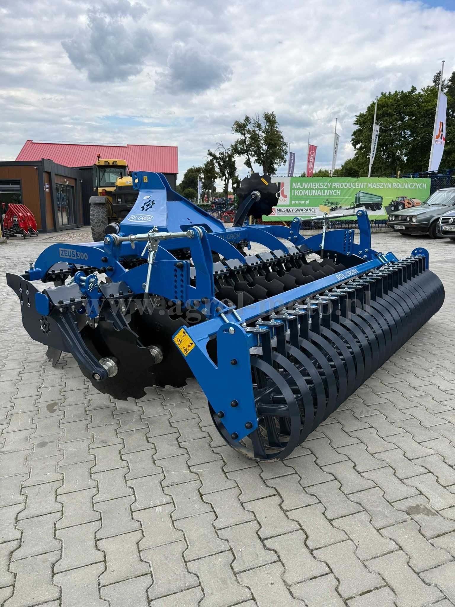 Agregat talerzowy Brona POL GROM 2.5 - 3m. AGRO FACTORY INTER TECH