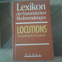 Lexikon Locutions francusko - niemiecki