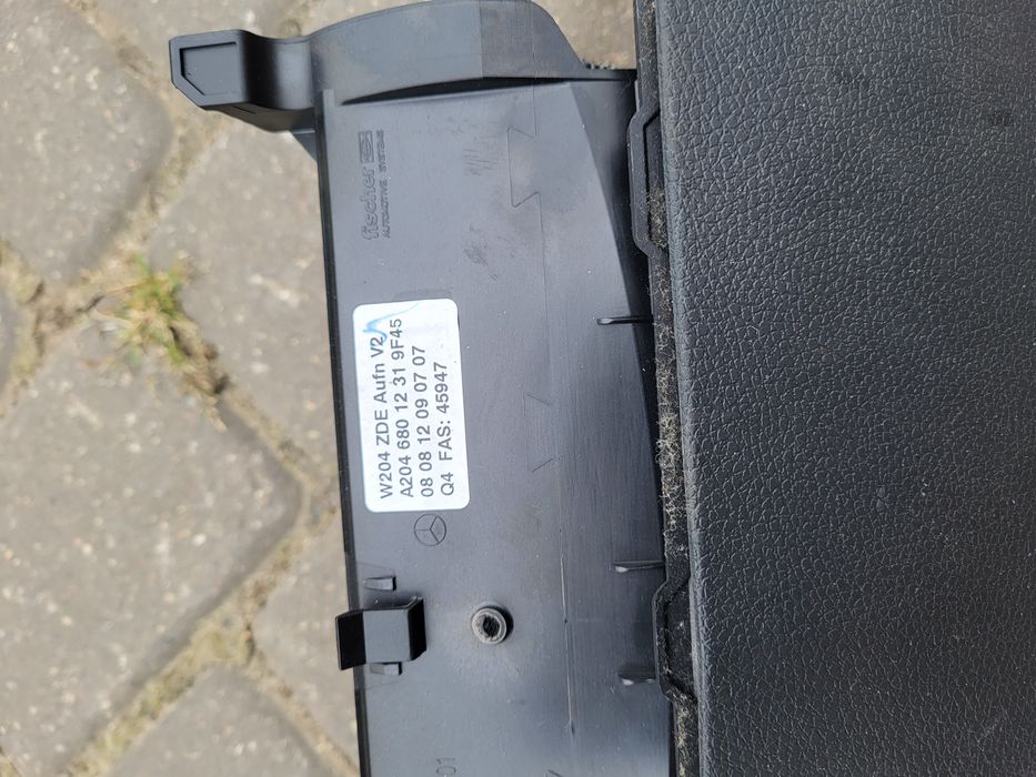 Radio wyświetlacz przełącznik radia mercedes w 204 c klasa komplet
