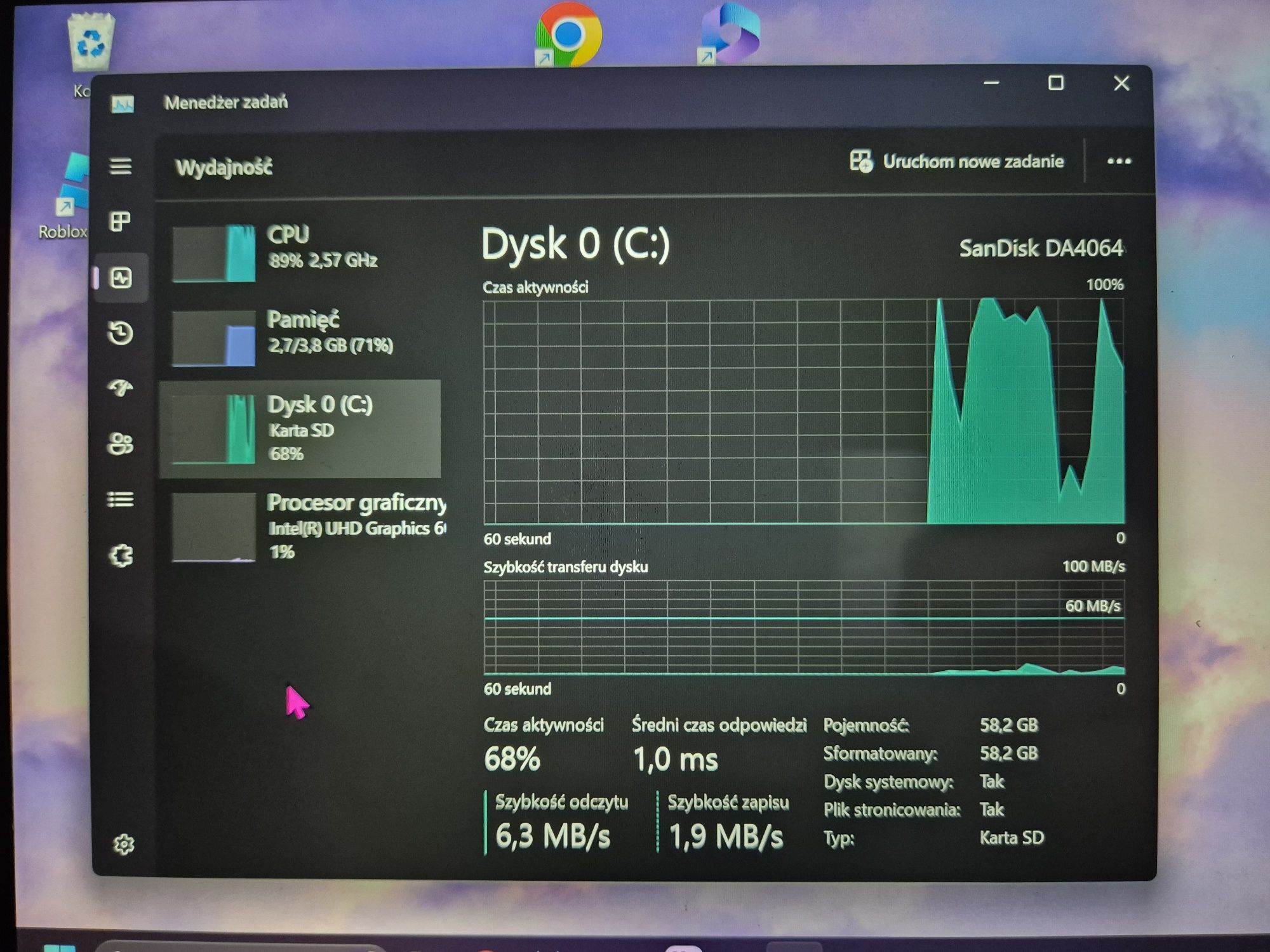 Acer Spin Sc111-34N