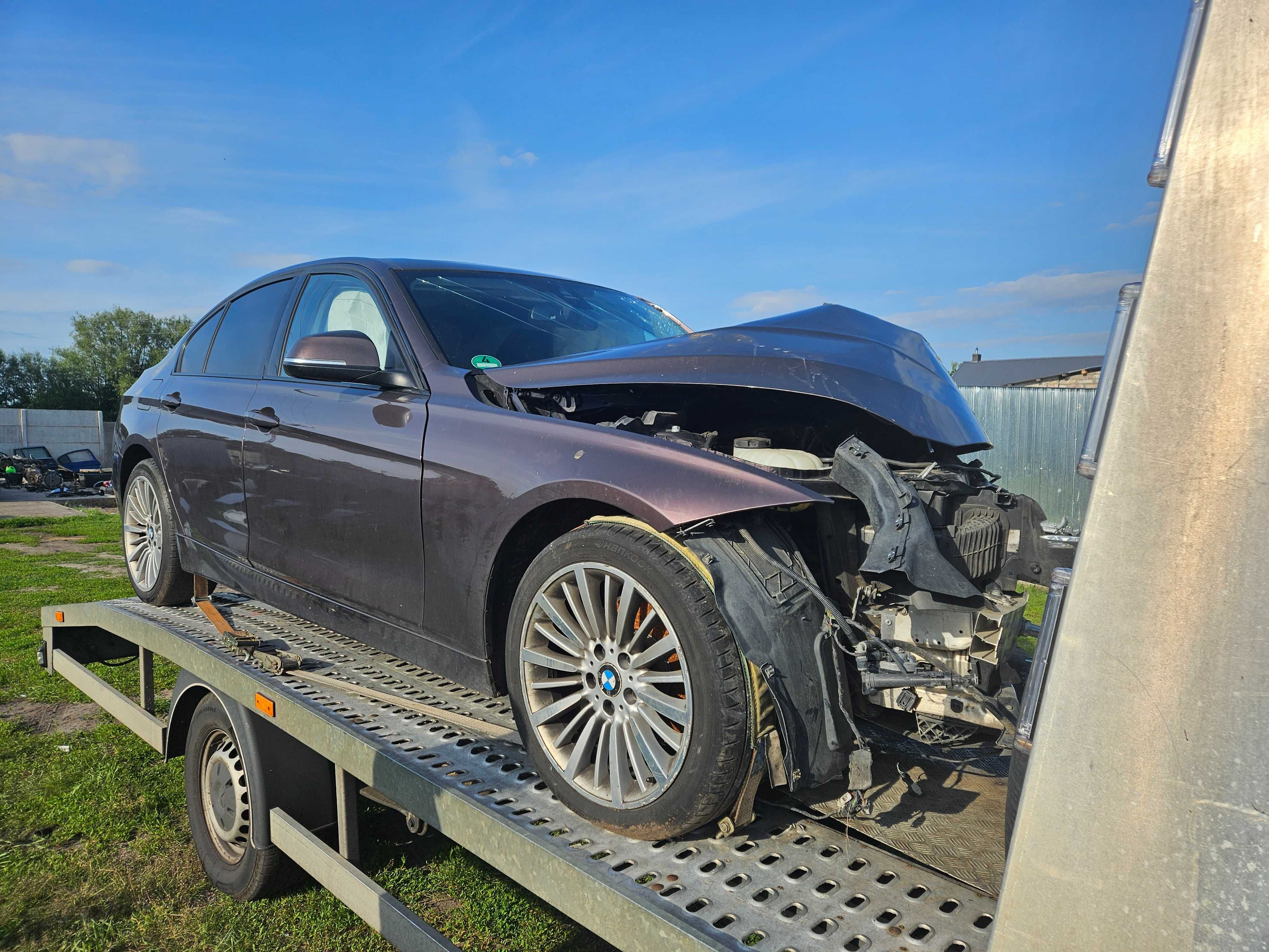 Bmw f30 2.0d automat 184km wszystkie czesci! Rauch-topas metallic