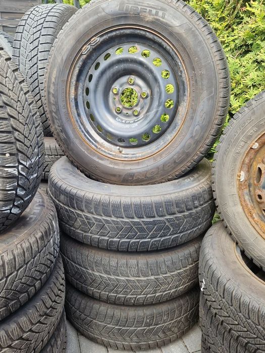 Felgi koła Nissan Juke Qashqai 6.5x16 5x114,3 ET40 TPMS 215/65R16