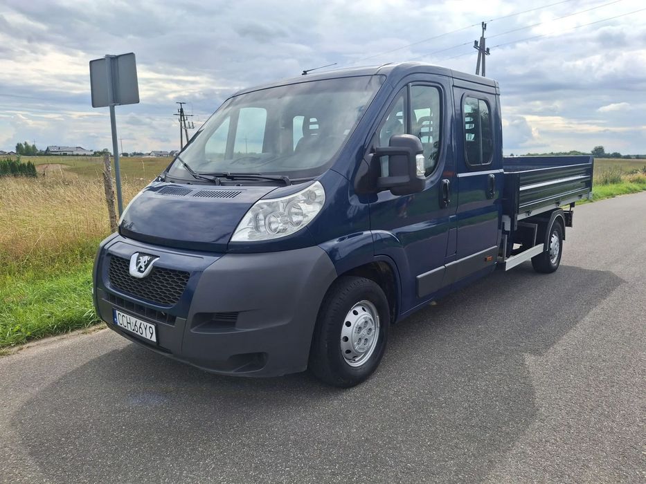 Peugeot BOXER  Peugeot Boxer wywrotka 3 strony klima