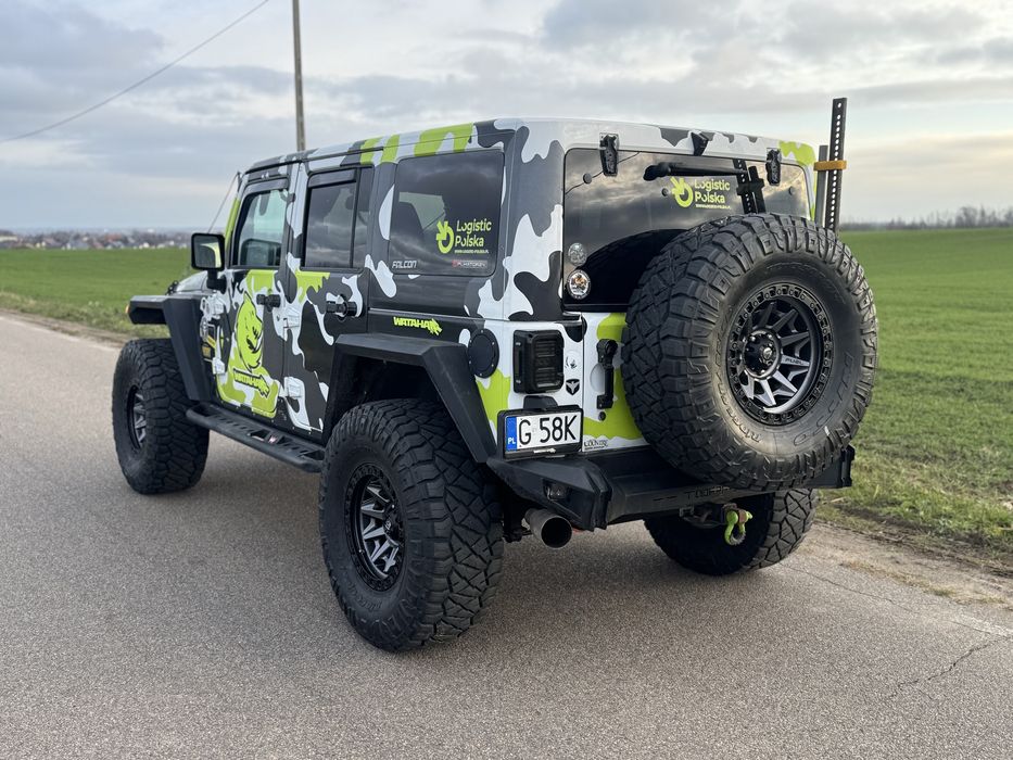 Jeep Wrangler JK JKU RUBICON 3.6 automat 2015  DOWOLNY KOLOR Zamiana