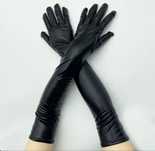 Długie Rękawiczki Wieczorowe Latex Sexy 50cm