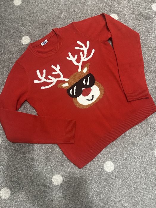 Sweterek świąteczny chłopięcy r.158/164