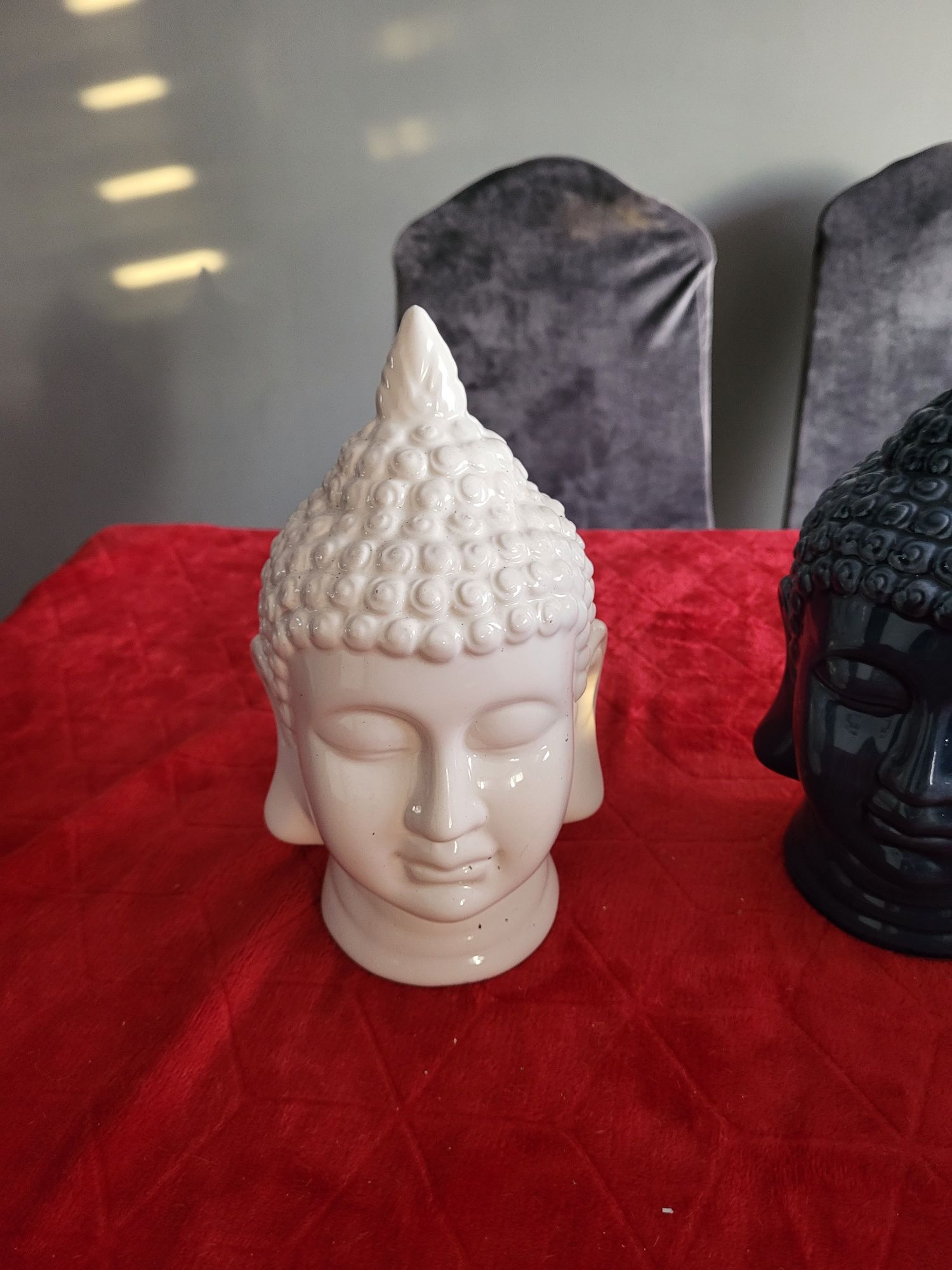 Ceramiczna Głowa buddy dekoracja