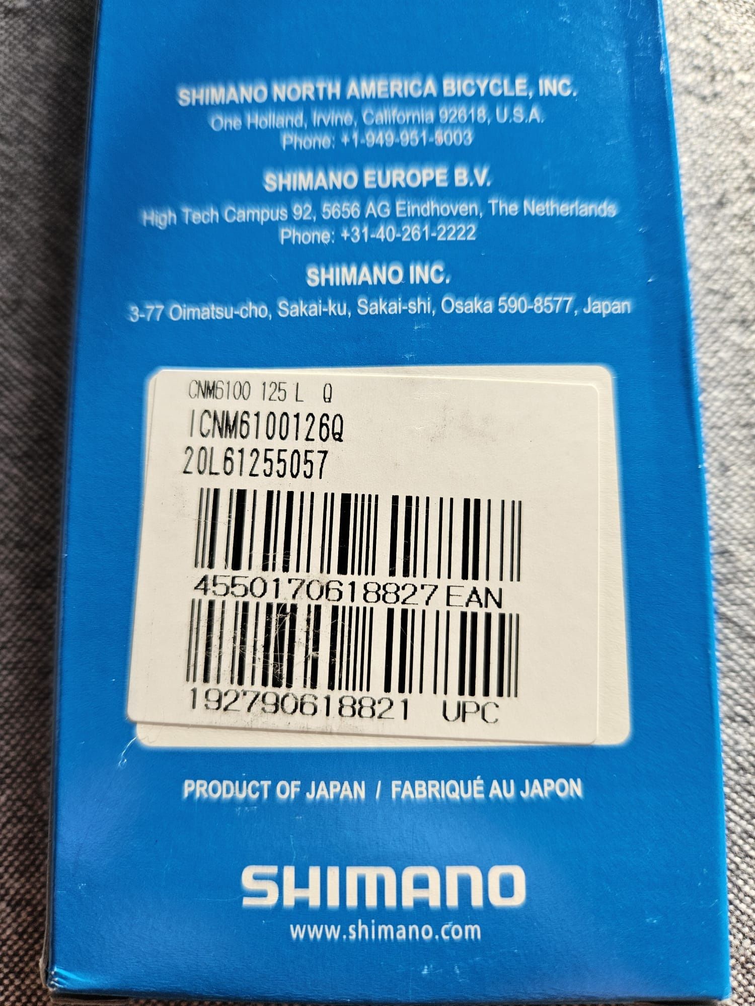 Nowy łańcuch shimano 12 CN-M6100