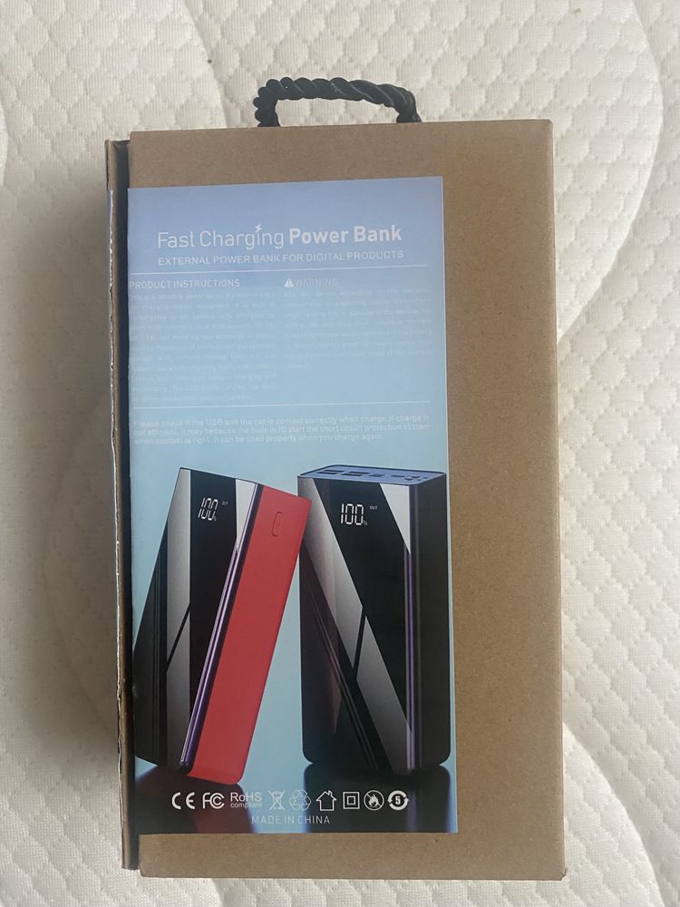 Powerbank 80000 mAh czarny