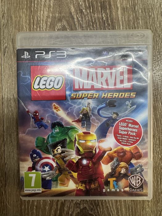 Продам диск Lego marvel Heroes ps3