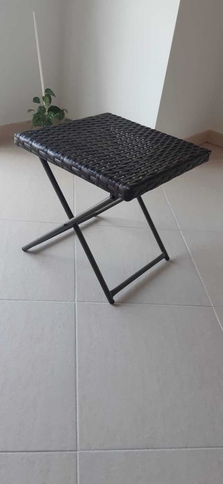Sofá exterior com almofadas e mesa de exterior - Conjunto IKEA