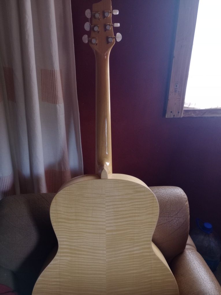 Guitarra acústica jumbo cordas de aço