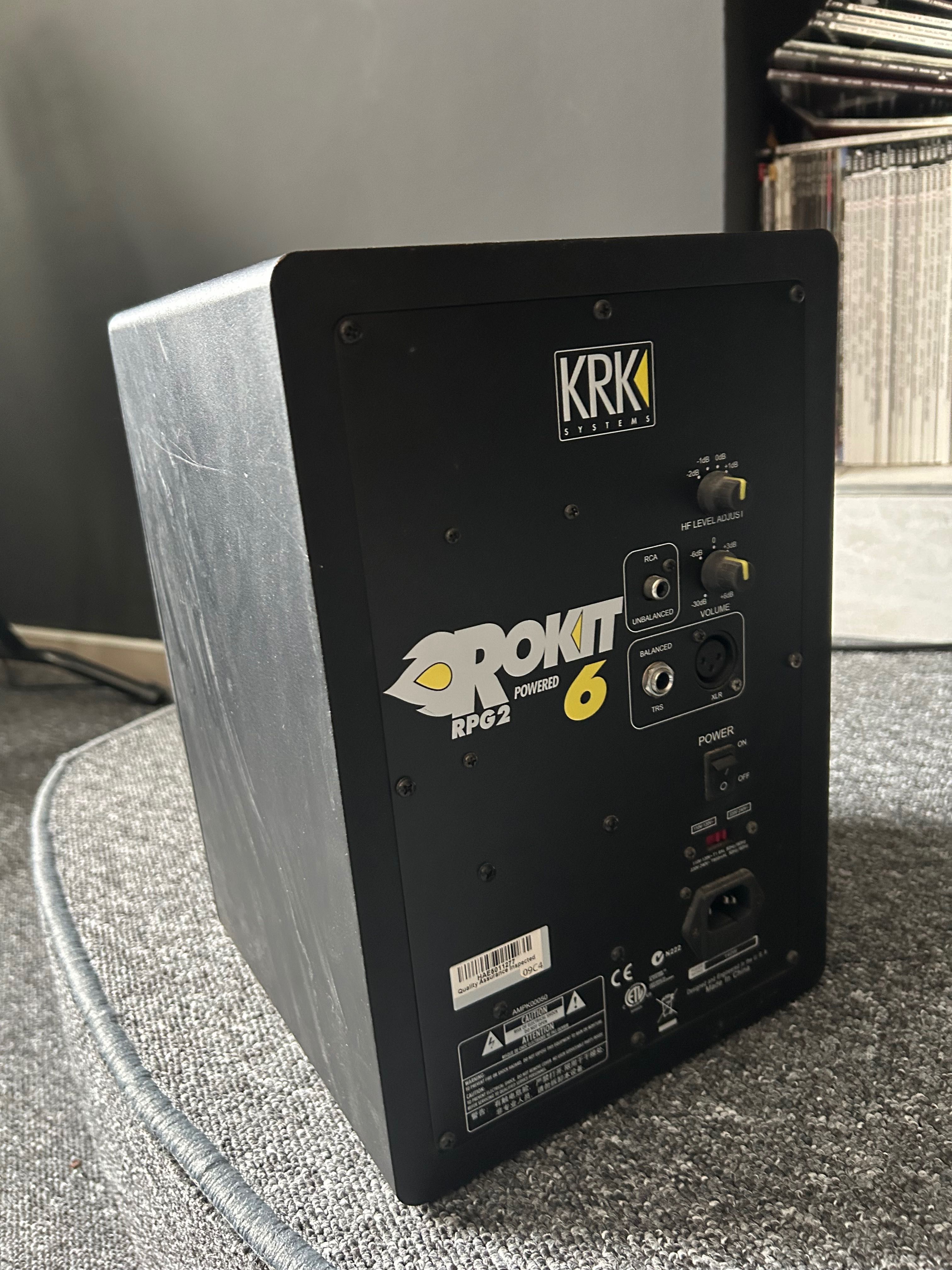Monitory studyjne KRK RP6 G2 -2szt.