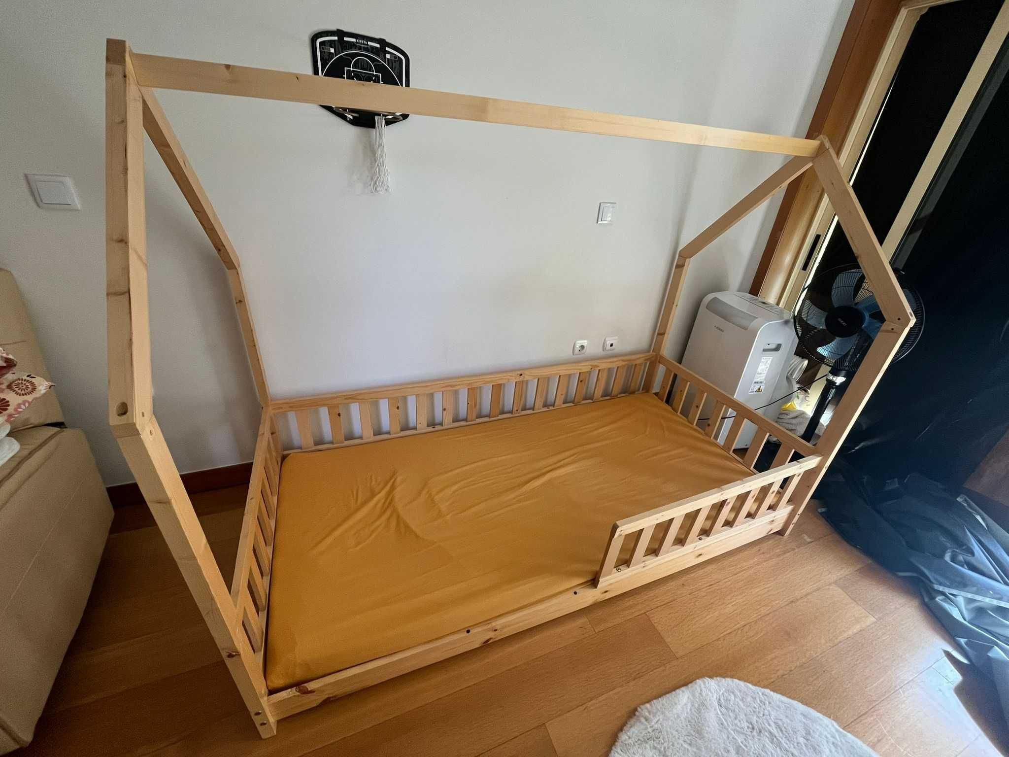 Cama Montessori 90x200 + Colchão Abygda