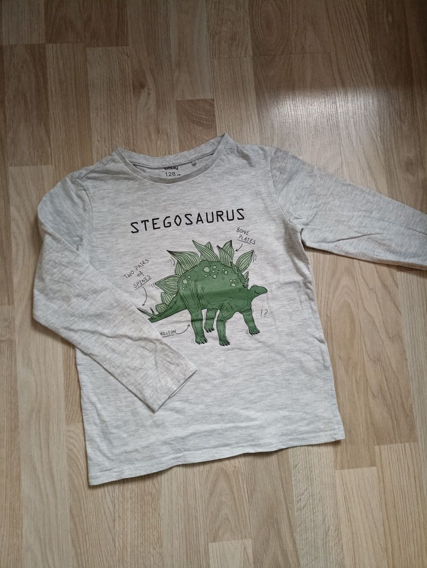 Bluzka z długim rękawem dinozaur SinSay 128