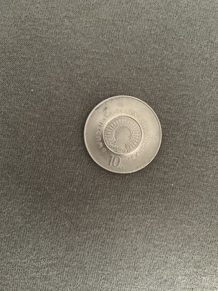 Moneta 10 zl z 1969 roku