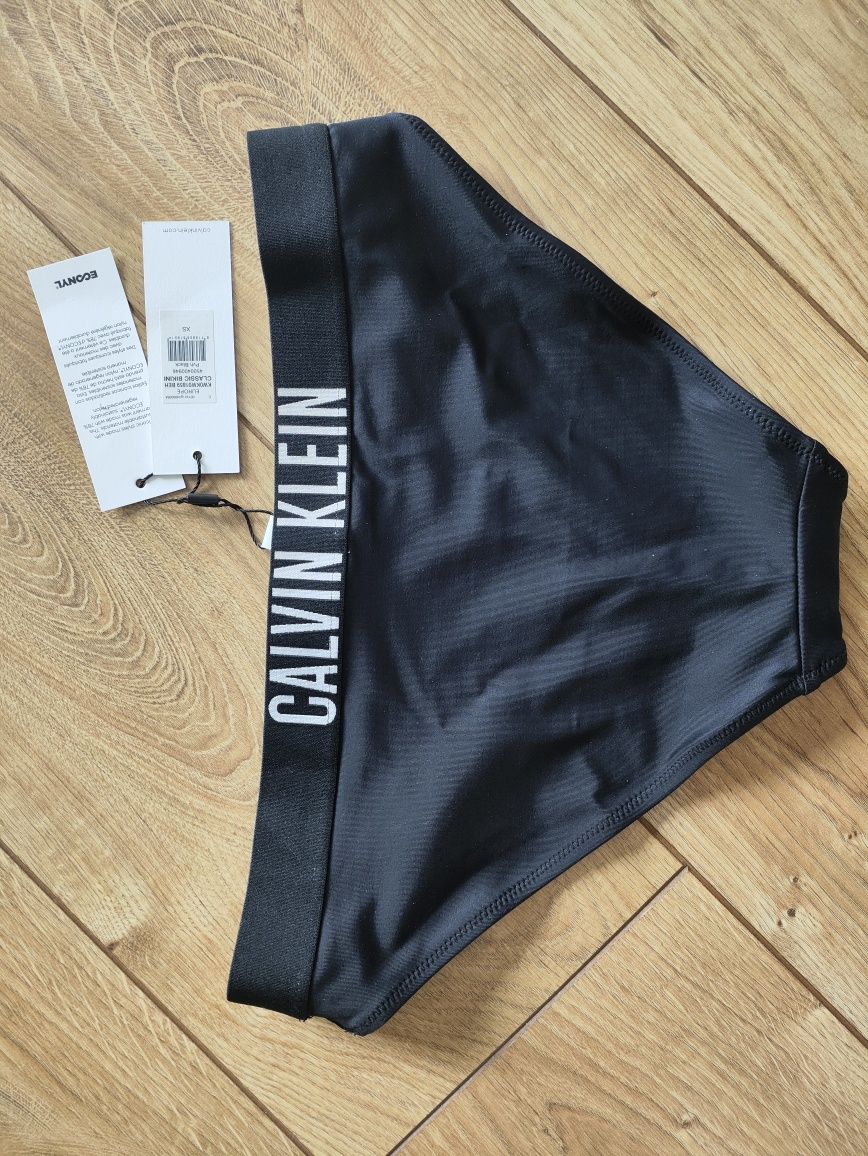 Dół bikini strój kąpielowy majtki figi Calvin Klein XS