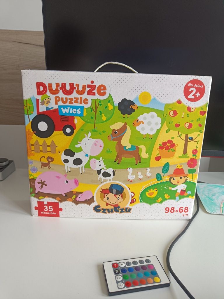 Duże puzzle Farma Czuczu