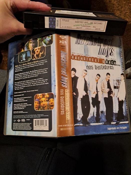 Cassete  de vídeo -  Backstreet Boys