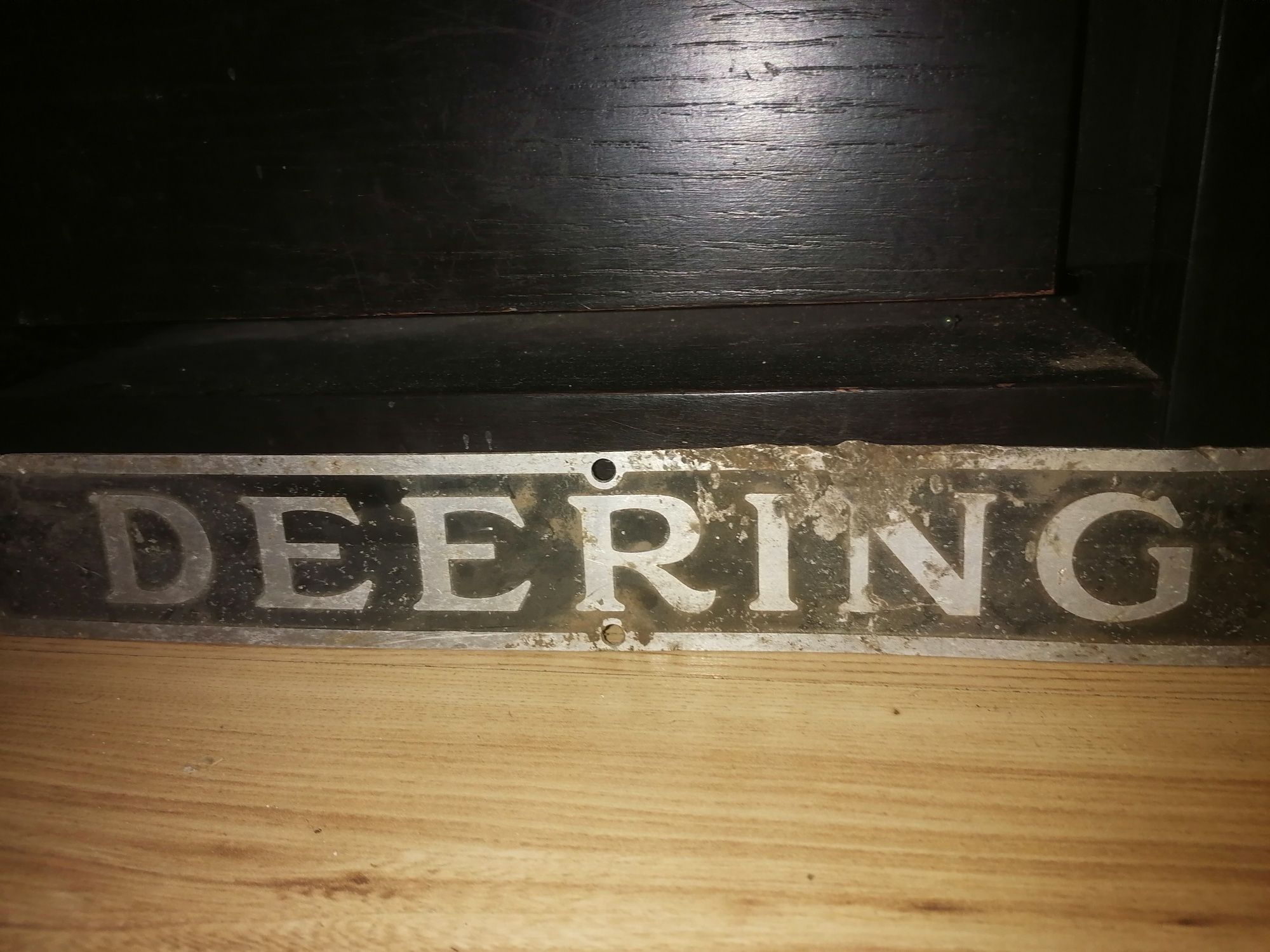 Tabliczka metalowa deering