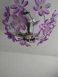 Lampa sufitowa i ścienna dla dziewczynki